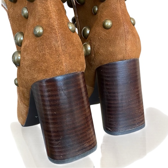 C3 Cecelia New York Brace Stud Bootie in Brown - Picture 11 of 16